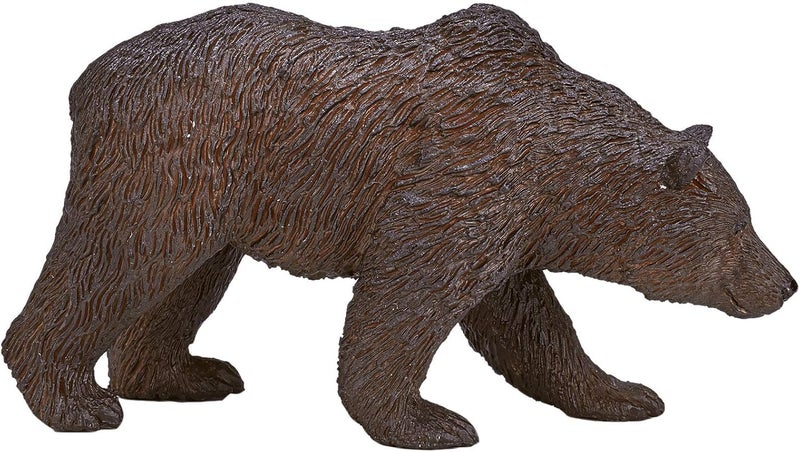 MOJO Grizzly Bear Realistic International Wildlife Hand Painted Toy Figurine - Image 1